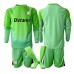 Aston Villa Keeper Bortedraktsett Barn 2025-26 Lange ermer (+ Korte bukser)